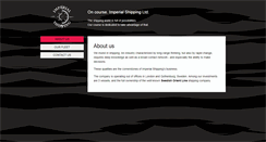 Desktop Screenshot of imperialshipping.com